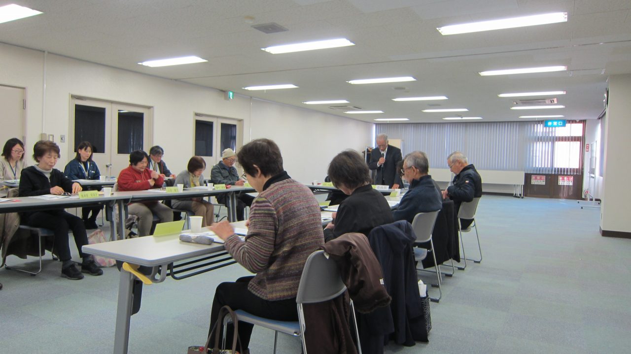 【八幡】八幡東区年長者福祉委員会定例会にて講演しました！！