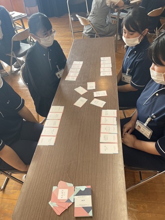 【戸畑】看護学生さんと人生会議しました
